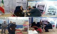 حضور فعال غرفه شرکت شهرک‌های صنعتی استان کرمانشاه در نمایشگاه پژوهشی