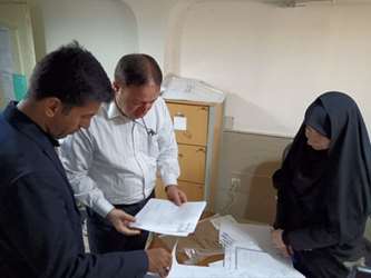 بازدید سرزده معاون استاندار از شرکت شهرک های صنعتی کرمانشاه