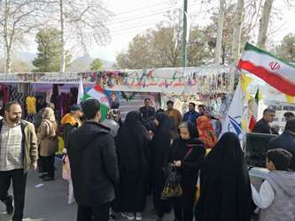 برگزاری غرفه میز خدمت شرکت شهرکهای صنعتی استان کرمانشاه در جشن نیمه شعبان