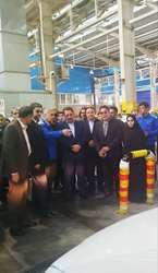 گزارشی از بازدید دکتر اتابک وزیر صمت وجمعی ازمسئولان از ایران‌خودرو شهرک صنعتی صحنه وافتتاح طرح های بیوایمپلنت و بیواتانول درشهر 