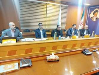 برگزاری نهمین جلسه کارگروه بند «خ» ماده ۴۸ در شرکت شهرک‌های صنعتی استان کرمانشاه 